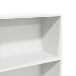 vidaXL Bibliotecă, alb, 60x30x189 cm, lemn prelucrat vidaXL Bibliotecă, alb, 60x30x189 cm, lemn prelucrat