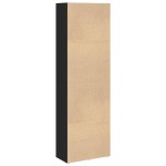 vidaXL Bibliotecă, negru, 60x30x189 cm, lemn prelucrat vidaXL Bibliotecă, negru, 60x30x189 cm, lemn prelucrat