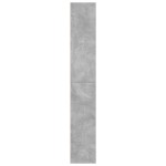 vidaXL Bibliotecă, gri beton, 60x30x189 cm, lemn prelucrat vidaXL Bibliotecă, gri beton, 60x30x189 cm, lemn prelucrat