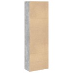 vidaXL Bibliotecă, gri beton, 60x30x189 cm, lemn prelucrat vidaXL Bibliotecă, gri beton, 60x30x189 cm, lemn prelucrat