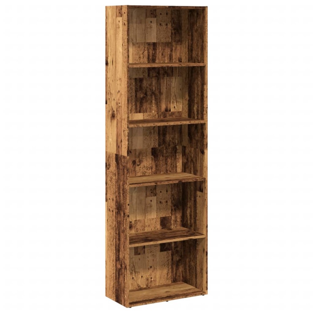 vidaXL Bibliotecă, lemn vechi, 60x30x189 cm, lemn prelucrat