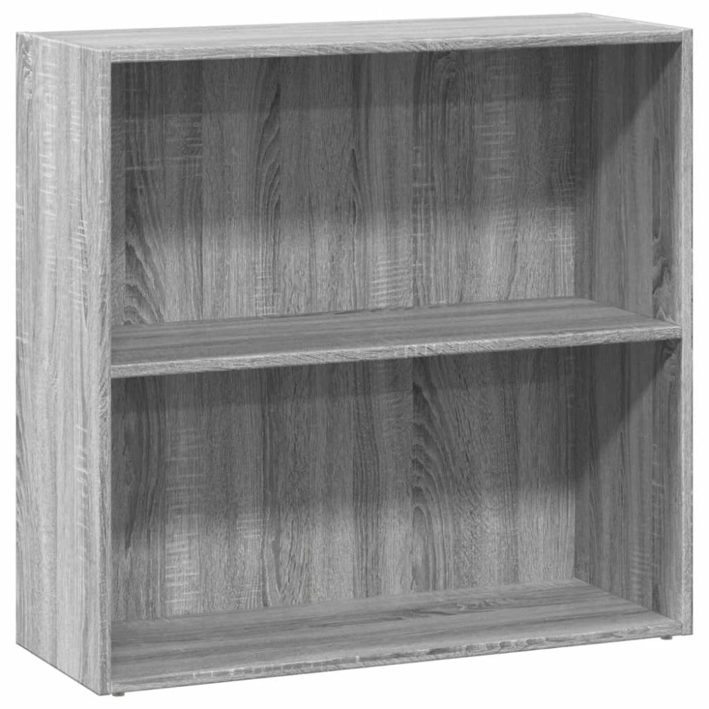 vidaXL Bibliotecă, gri sonoma, 80x30x77 cm, lemn prelucrat