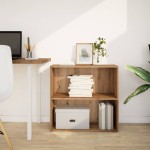 vidaXL Bibliotecă, stejar artizanal, 80x30x77 cm, lemn prelucrat