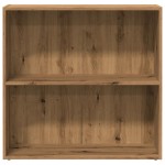 vidaXL Bibliotecă, stejar artizanal, 80x30x77 cm, lemn prelucrat