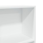 vidaXL Bibliotecă, alb, 80x30x114 cm, lemn prelucrat
