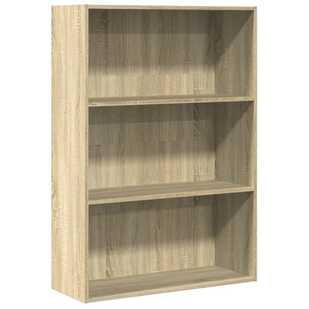 vidaXL Bibliotecă, stejar sonoma, 80x30x114 cm, lemn prelucrat