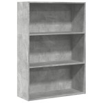 vidaXL Bibliotecă, gri beton, 80x30x114 cm, lemn prelucrat vidaXL Bibliotecă, gri beton, 80x30x114 cm, lemn prelucrat