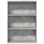 vidaXL Bibliotecă, gri beton, 80x30x114 cm, lemn prelucrat vidaXL Bibliotecă, gri beton, 80x30x114 cm, lemn prelucrat