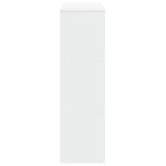 vidaXL Bibliotecă/separator cameră 3 niveluri , alb, 99x29x99 cm, lemn vidaXL Bibliotecă/separator cameră 3 niveluri , alb, 99x29x99 cm, lemn