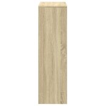 vidaXL Bibliotecă/separator 3 niveluri stejar sonoma 99x29x99 cm lemn vidaXL Bibliotecă/separator 3 niveluri stejar sonoma 99x29x99 cm lemn