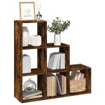 vidaXL Bibliotecă/separator cameră 3 niveluri stejar 99x29x99 cm lemn vidaXL Bibliotecă/separator cameră 3 niveluri stejar 99x29x99 cm lemn