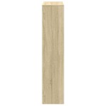 vidaXL Bibliotecă/separator cameră stejar sonoma 131,5x29x131,5cm lemn vidaXL Bibliotecă/separator cameră stejar sonoma 131,5x29x131,5cm lemn