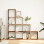 vidaXL Bibliotecă/separator cameră lemn vechi 131,5x29x131,5 cm lemn vidaXL Bibliotecă/separator cameră lemn vechi 131,5x29x131,5 cm lemn