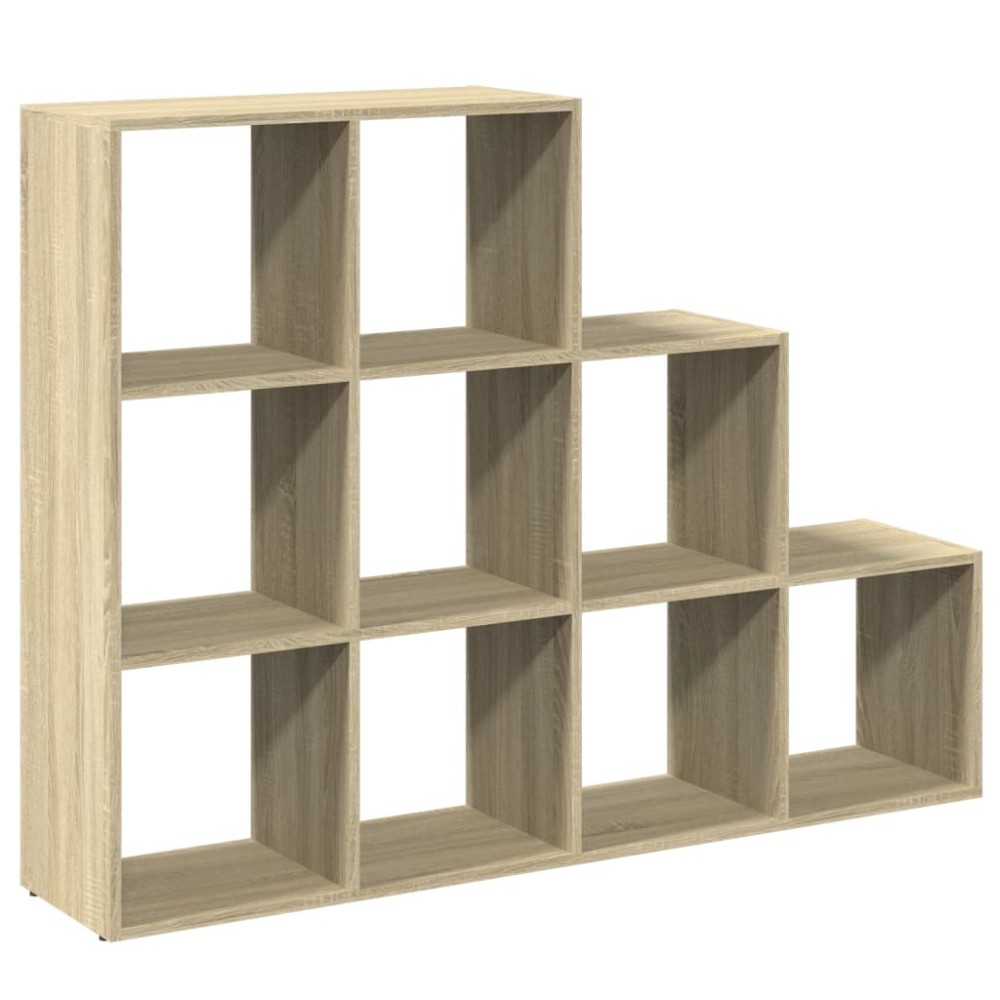 vidaXL Bibliotecă/separator cameră stejar sonoma 137,5x29x103,5cm lemn