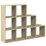 vidaXL Bibliotecă/separator cameră stejar sonoma 137,5x29x103,5cm lemn vidaXL Bibliotecă/separator cameră stejar sonoma 137,5x29x103,5cm lemn