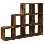 vidaXL Bibliotecă/separator stejar fumuriu 137,5x29x103,5 cm lemn vidaXL Bibliotecă/separator stejar fumuriu 137,5x29x103,5 cm lemn