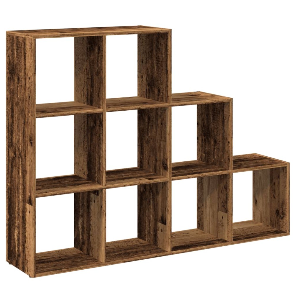 vidaXL Bibliotecă/separator cameră lemn vechi 137,5x29x103,5 cm lemn
