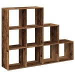 vidaXL Bibliotecă/separator cameră lemn vechi 137,5x29x103,5 cm lemn