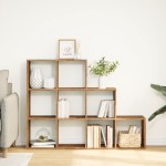 vidaXL Bibliotecă/separator cameră lemn vechi 137,5x29x103,5 cm lemn