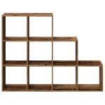 vidaXL Bibliotecă/separator cameră lemn vechi 137,5x29x103,5 cm lemn