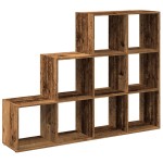 vidaXL Bibliotecă/separator cameră lemn vechi 137,5x29x103,5 cm lemn