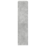 vidaXL Bibliotecă/separator 3 niveluri gri beton 123x29x123 cm lemn vidaXL Bibliotecă/separator 3 niveluri gri beton 123x29x123 cm lemn