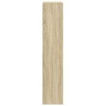 vidaXL Bibliotecă/separator cameră stejar sonoma 143,5x29x143,5cm lemn vidaXL Bibliotecă/separator cameră stejar sonoma 143,5x29x143,5cm lemn