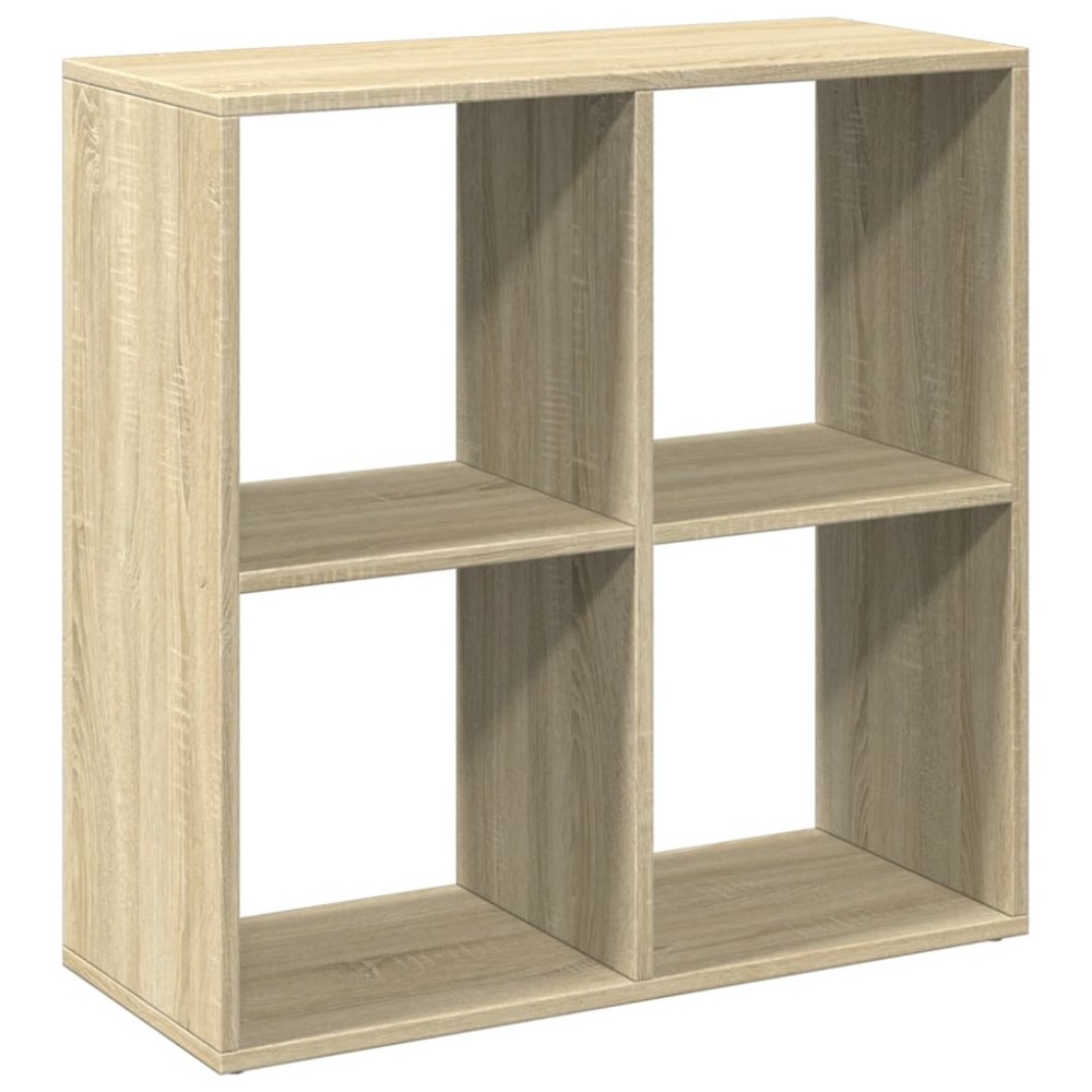 vidaXL Bibliotecă/separator cameră stejar sonoma 69,5x29x69,5 cm lemn