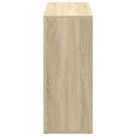 vidaXL Bibliotecă/separator cameră stejar sonoma 69,5x29x69,5 cm lemn