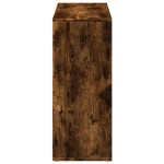 vidaXL Bibliotecă/separator cameră stejar fumuriu 69,5x29x69,5 cm lemn
