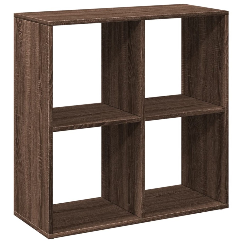 vidaXL Bibliotecă/separator cameră stejar maro 69,5x29x69,5 cm lemn