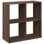 vidaXL Bibliotecă/separator cameră stejar maro 69,5x29x69,5 cm lemn