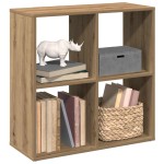 vidaXL Bibliotecă/separator, stejar artizanal, 69,5x29x69,5 cm, lemn vidaXL Bibliotecă/separator, stejar artizanal, 69,5x29x69,5 cm, lemn