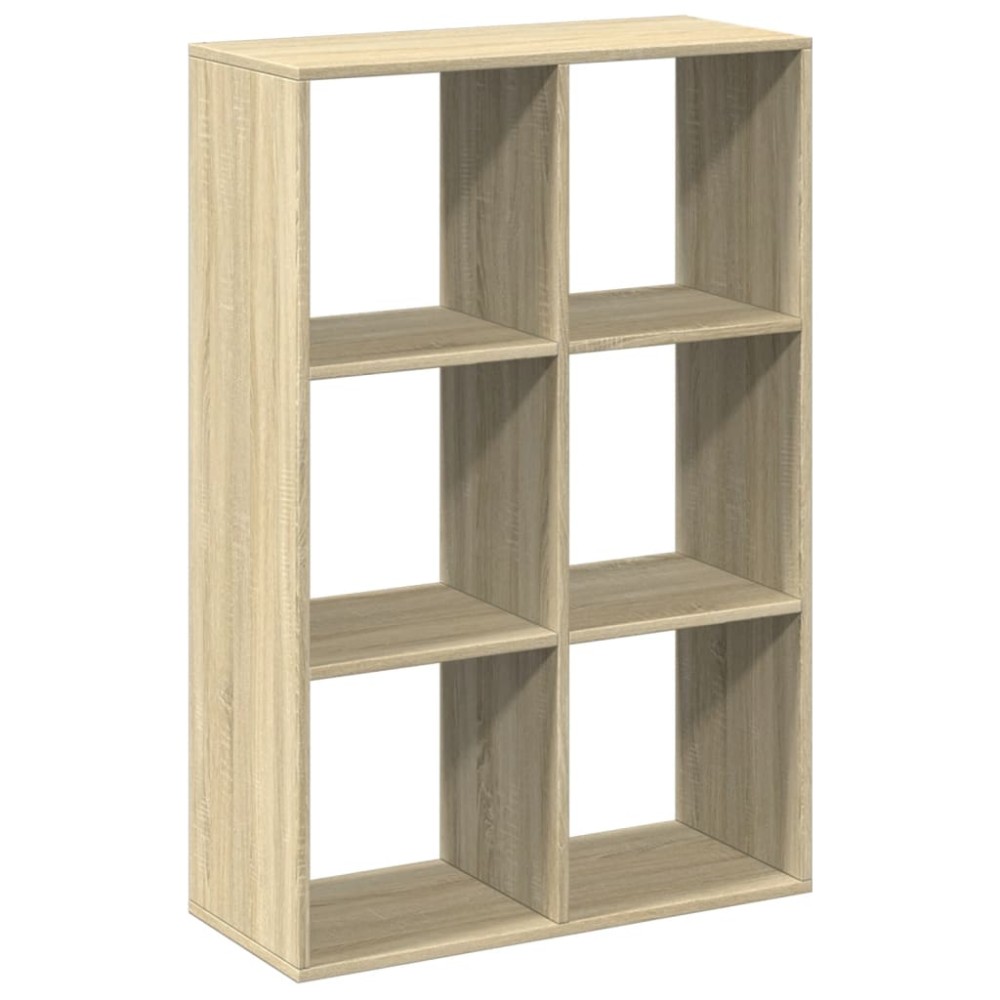 vidaXL Bibliotecă/separator cameră stejar sonoma 69,5x29x103,5 cm lemn