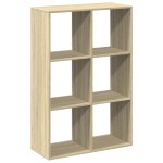 vidaXL Bibliotecă/separator cameră stejar sonoma 69,5x29x103,5 cm lemn vidaXL Bibliotecă/separator cameră stejar sonoma 69,5x29x103,5 cm lemn
