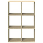 vidaXL Bibliotecă/separator cameră stejar sonoma 69,5x29x103,5 cm lemn vidaXL Bibliotecă/separator cameră stejar sonoma 69,5x29x103,5 cm lemn