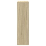 vidaXL Bibliotecă/separator cameră stejar sonoma 69,5x29x103,5 cm lemn vidaXL Bibliotecă/separator cameră stejar sonoma 69,5x29x103,5 cm lemn