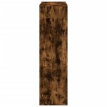vidaXL Bibliotecă/separator cameră stejar fumuriu 69,5x29x103,5cm lemn