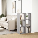vidaXL Bibliotecă/separator cameră gri sonoma 69,5x29x103,5 cm lemn vidaXL Bibliotecă/separator cameră gri sonoma 69,5x29x103,5 cm lemn
