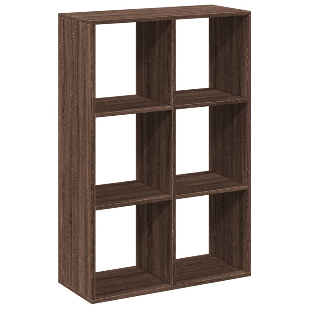 vidaXL Bibliotecă/separator cameră stejar maro 69,5x29x103,5 cm lemn