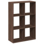 vidaXL Bibliotecă/separator cameră stejar maro 69,5x29x103,5 cm lemn