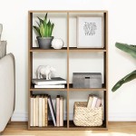 vidaXL Bibliotecă/separator, stejar artizanal, 69,5x29x103,5 cm, lemn vidaXL Bibliotecă/separator, stejar artizanal, 69,5x29x103,5 cm, lemn