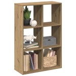 vidaXL Bibliotecă/separator, stejar artizanal, 69,5x29x103,5 cm, lemn vidaXL Bibliotecă/separator, stejar artizanal, 69,5x29x103,5 cm, lemn