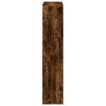 vidaXL Bibliotecă/separator cameră stejar fumuriu 69,5x29x137,5cm lemn vidaXL Bibliotecă/separator cameră stejar fumuriu 69,5x29x137,5cm lemn