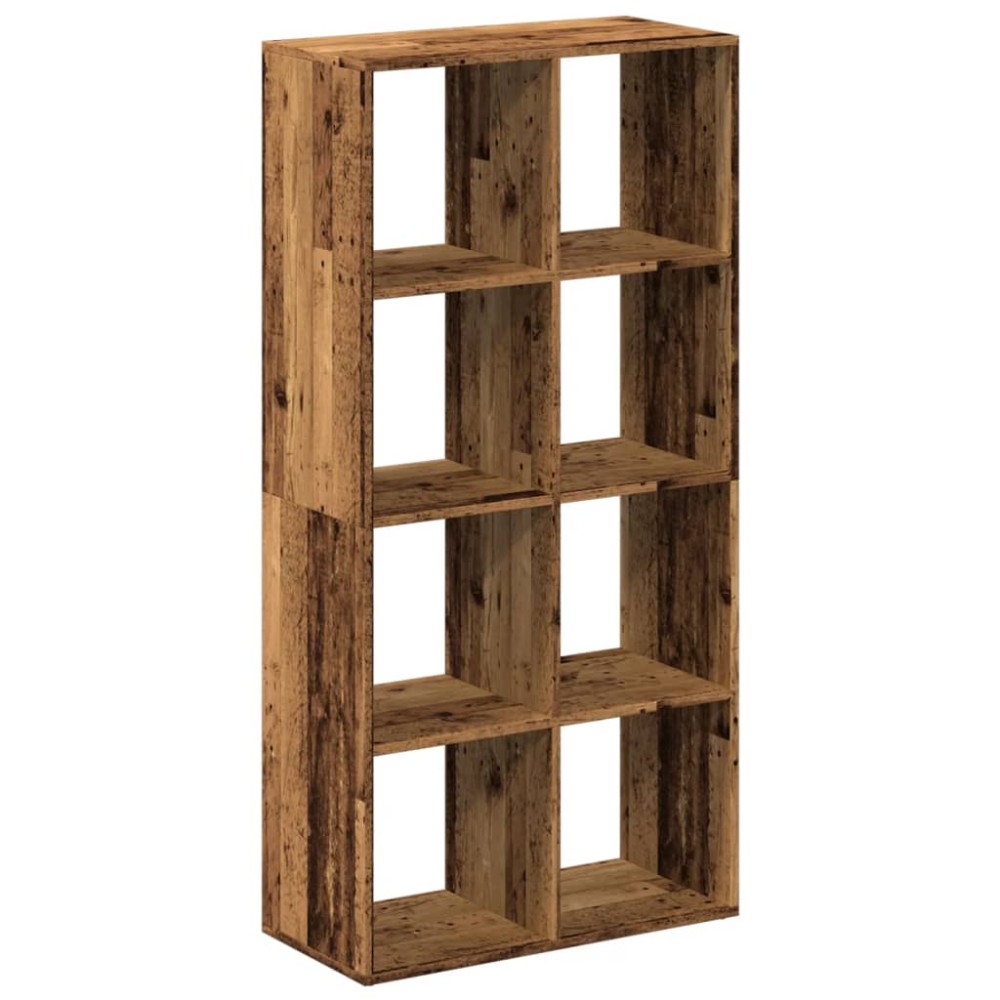 vidaXL Bibliotecă/separator cameră lemn vechi 69,5x29x137,5 cm lemn