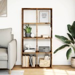 vidaXL Bibliotecă/separator cameră lemn vechi 69,5x29x137,5 cm lemn vidaXL Bibliotecă/separator cameră lemn vechi 69,5x29x137,5 cm lemn