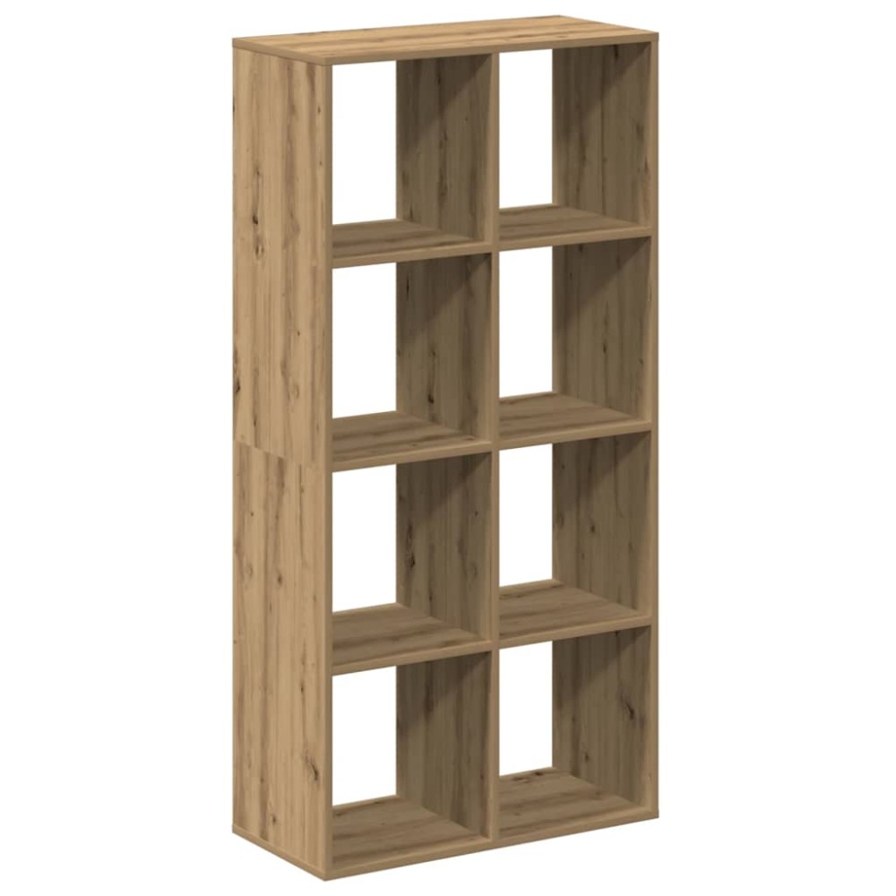 vidaXL Bibliotecă/separator, stejar artizanal, 69,5x29x137,5 cm, lemn