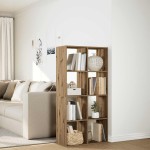 vidaXL Bibliotecă/separator, stejar artizanal, 69,5x29x137,5 cm, lemn vidaXL Bibliotecă/separator, stejar artizanal, 69,5x29x137,5 cm, lemn
