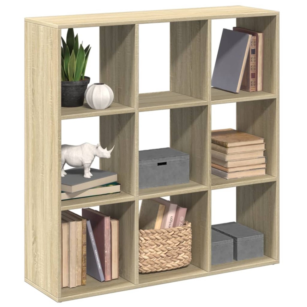 vidaXL Bibliotecă/separator cameră stejar sonoma 102x29x103,5 cm lemn