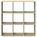 vidaXL Bibliotecă/separator cameră stejar sonoma 102x29x103,5 cm lemn vidaXL Bibliotecă/separator cameră stejar sonoma 102x29x103,5 cm lemn